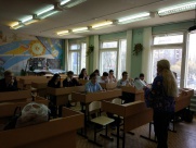 Преподаватели кафедры БИЭ посетили среднюю общеобразовательную школу 37